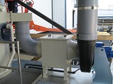 SAFT. Pilienu atdalītājs ar ventilatoru CMV400 Atex zonai 1. 4 000 m3/h, 2 600 Pa.
